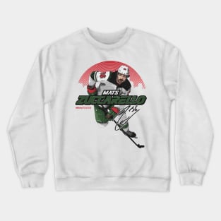 Mats Zuccarello Minnesota Skyline Crewneck Sweatshirt